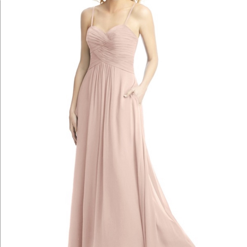 Azazie Floor Length Chiffon Dress